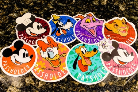 List of Disney World Passholder Magnets Over The Years 4