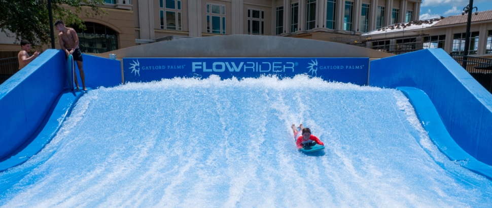 FlowRider Surfing Experience at Gaylord Palms Orlando The Wake Zone